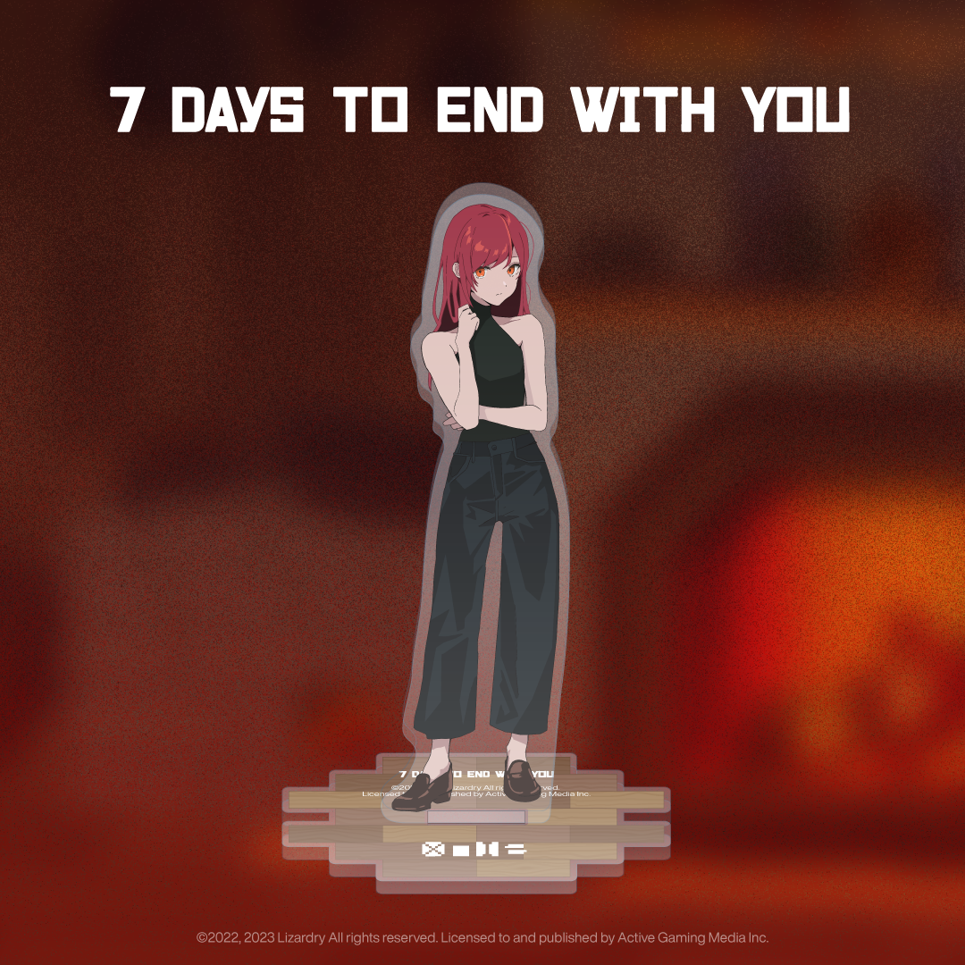 7 Days to End with You 赤い髪の人アクリルスタンド