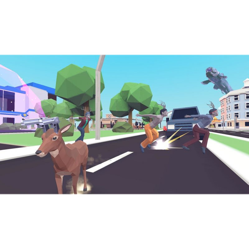 ごく普通の鹿のゲーム DEEEER Simulator [PS4] 初回特典付 (数量限定)(日本版)
