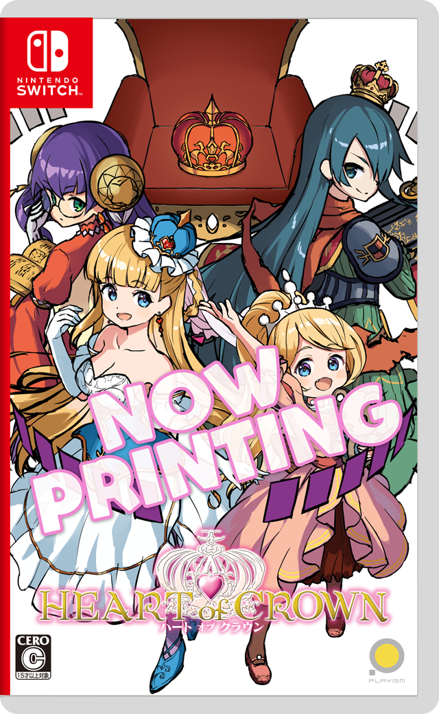 【予約】HEART of CROWN - ハートオブクラウン - [Switch] 初回特典「プリンセスのホログラムカード8種セット」付き(数量限定)(日本版)
