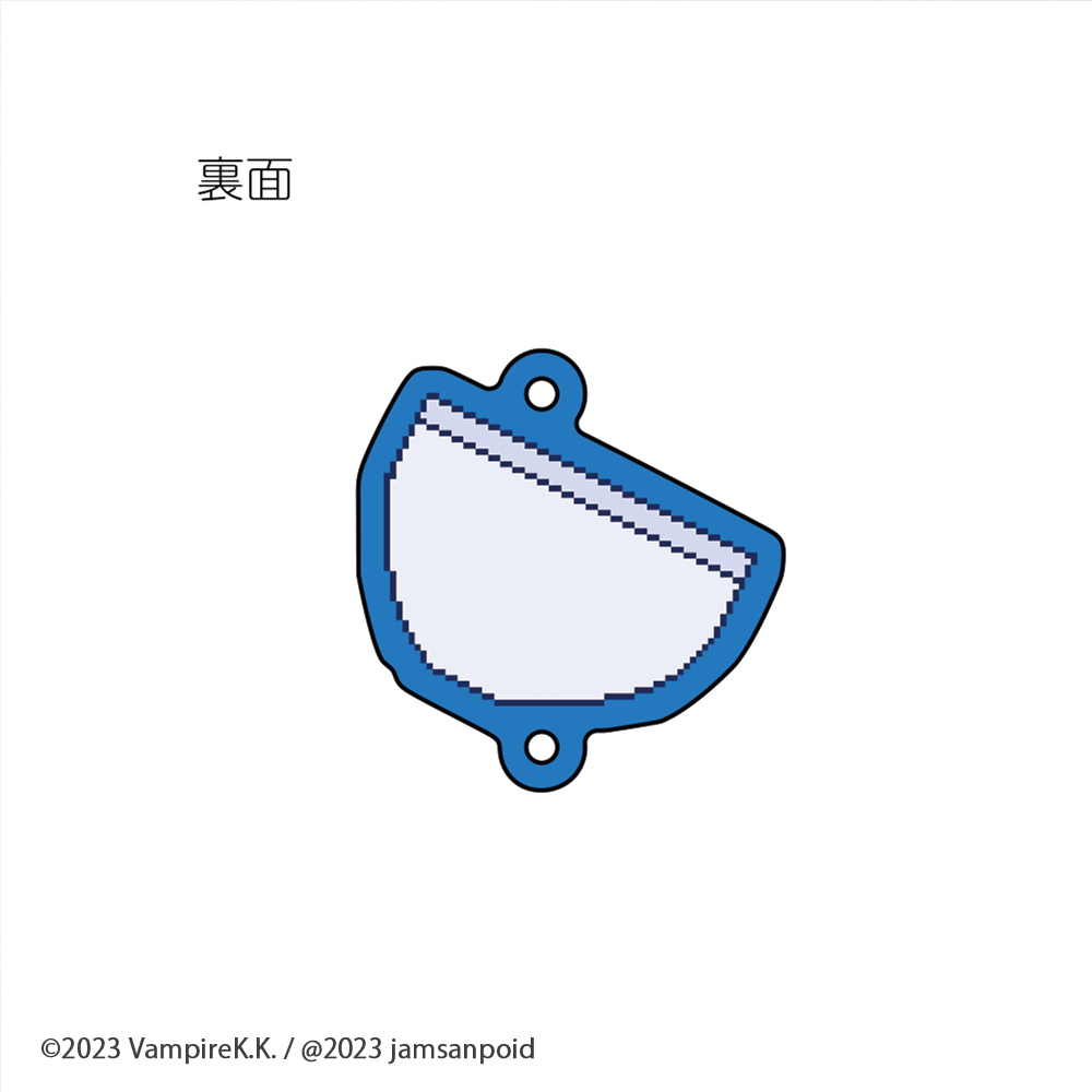 狂気より愛をこめて　パンツアクリルチャーム　アオルタ